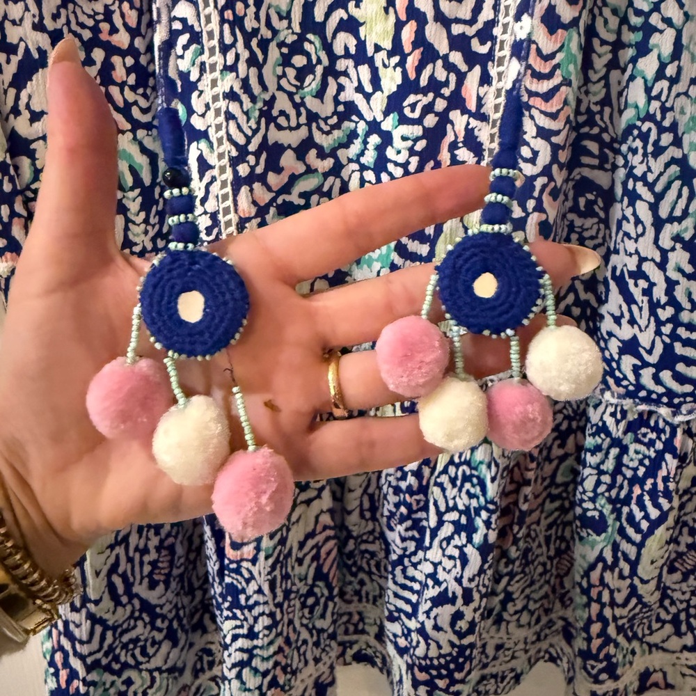 Lilly Pulitzer Blue and White Dress - Picture 3 of 7